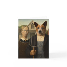 Indie Art Greeting Card