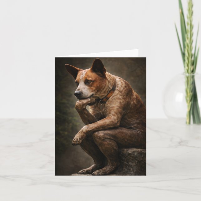 Indie Art Greeting Card (Front)