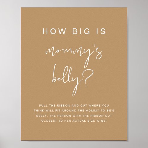 INDIE Bohemian How Big is Her Belly Game Poster