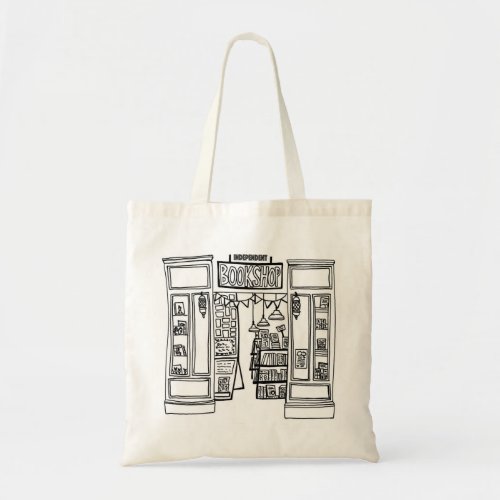 Indie Bookshop Tote Bag