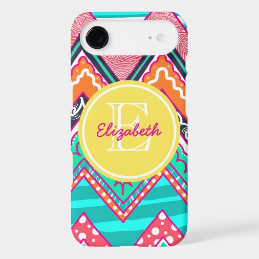Indie Chevron Case-Mate iPhone Case (Back)