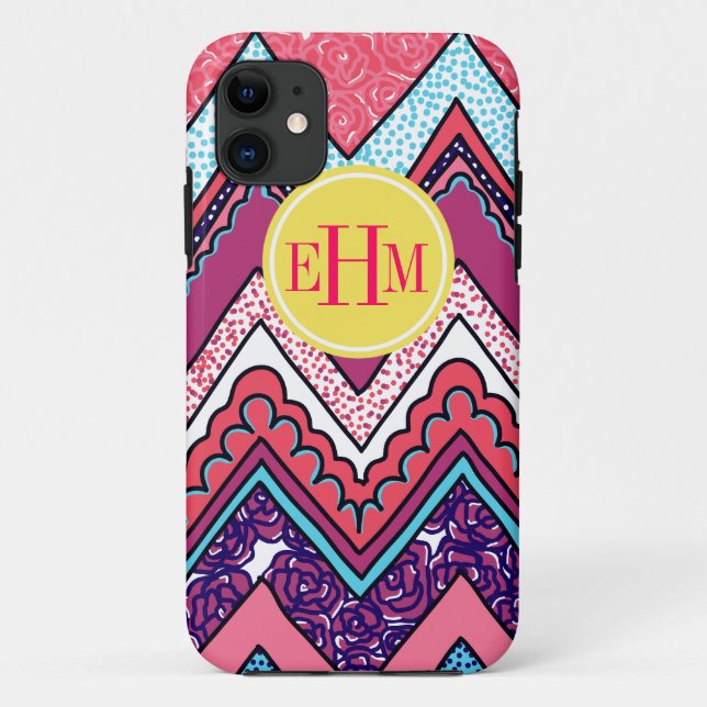 Indie Chevron Case-Mate iPhone Case (Back)
