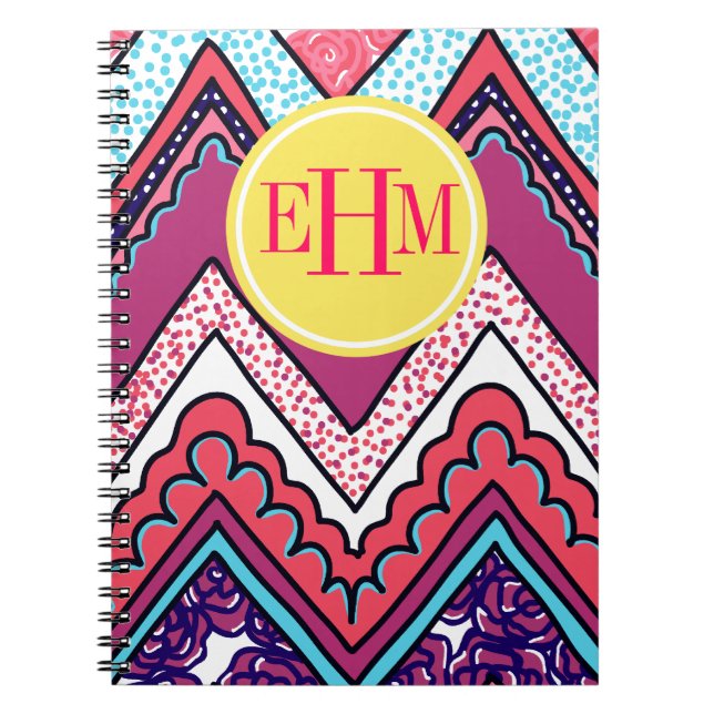 Indie Chevron Notebook (Front)