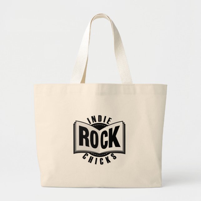 Indie Chicks Rock Book Bag (Front)