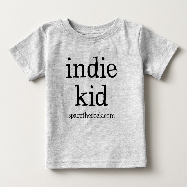 Indie Kid Baby T-Shirt (Front)