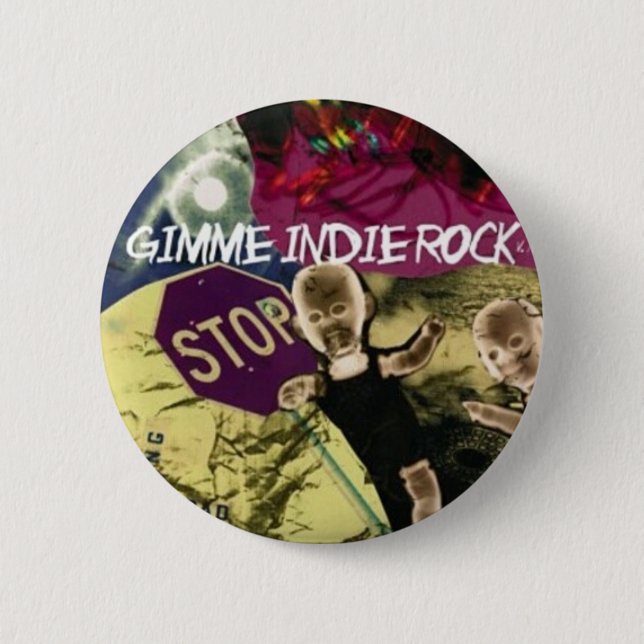 Indie Rock Button (Front)