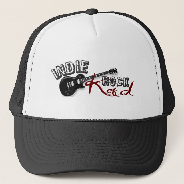 Indie Rock Kid Trucker Hat (Front)