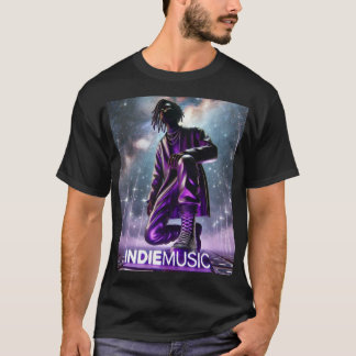 indieMusic Purple-1 T-Shirt