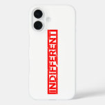 Indifferent Stamp iPhone 16 Case