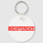Indifferent Stamp Keychain