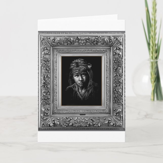 Indigenous Native American. Card (Front)