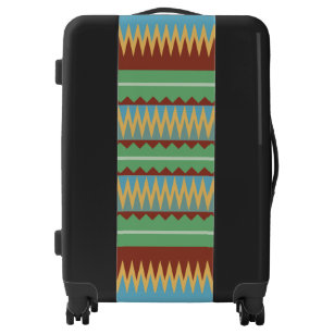 Native american cheap print luggage