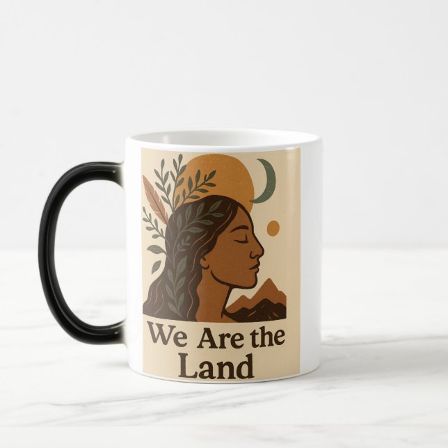 Indigenous Peoples’ Day Mug | Boho Earthy Coffee G (Left)