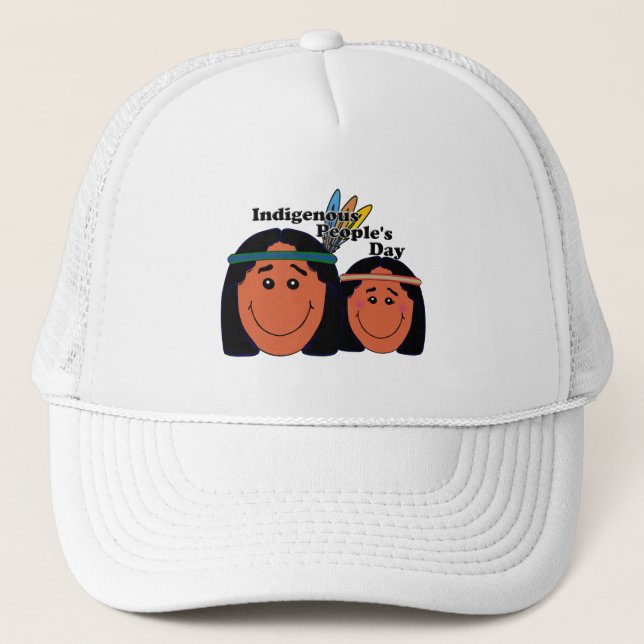 Indigenous People's Day Trucker Hat (Front)