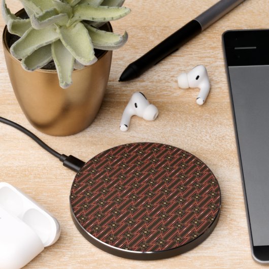 Indigenous Print 2 Wireless Charger (Desk 2)