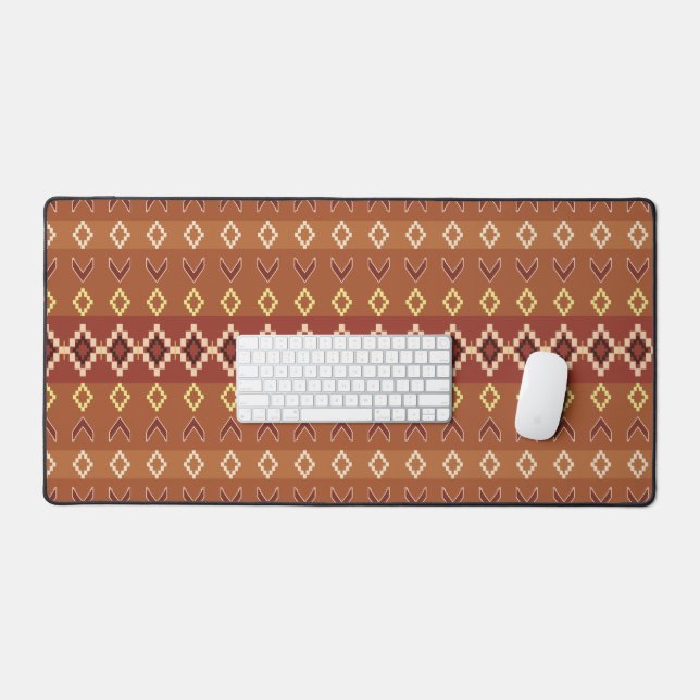 Indigenous Print 4 Desk Mat (Keyboard & Mouse)
