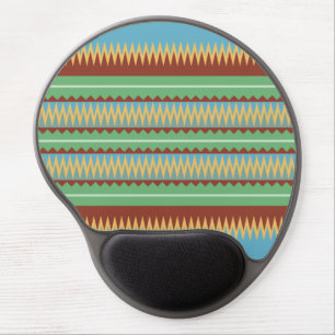 Indigenous Print 5 Gel Mousepad