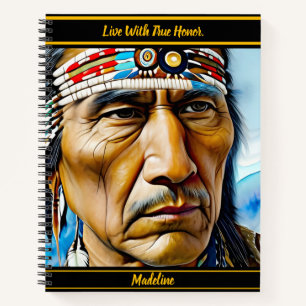 Indigenous Record Book: Artful Touch Notebook