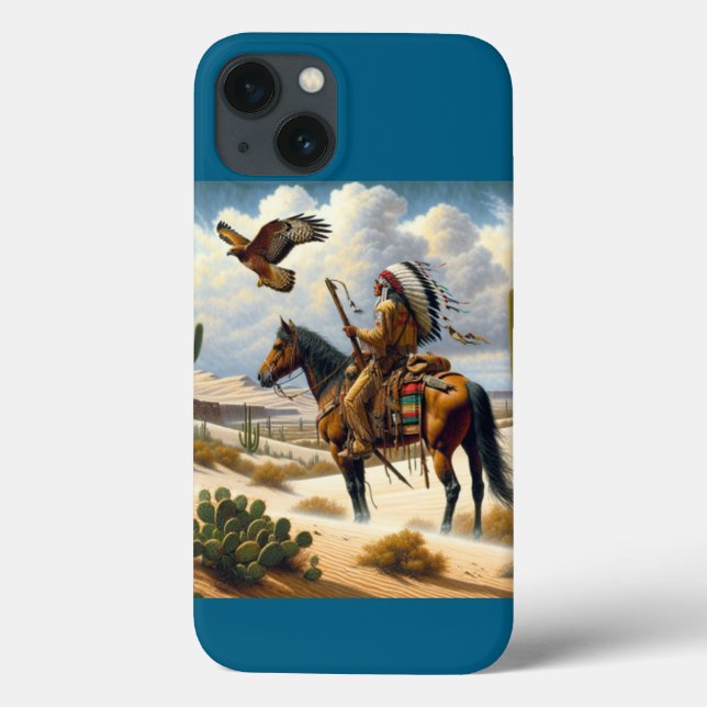 Indigenous scene iPhone Case (Back)