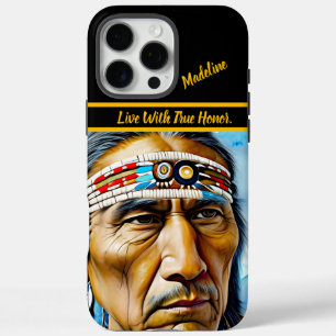 Indigenous Traditional Attire: Artful Touch iPhone 16 Pro Max Case
