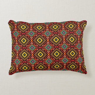 Indigenous Tribal Native Pattern Accent Pillow