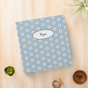 Indigenous Winter Bloom 3 Ring Binder