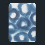 Indigio Watercolor Print Circles iPad Mini Cover<br><div class="desc">Indigio Watercolor Print Circles. Artist: Grace Popp. Image ID: 153152FN.</div>