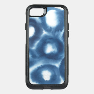 Indigio Watercolor Print Circles OtterBox Commuter iPhone SE/8/7 Case