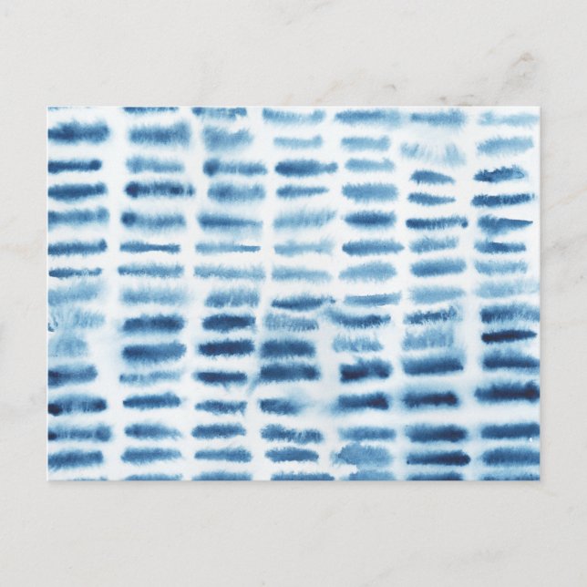 Indigio Watercolor Print Postcard (Front)