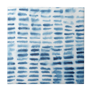 Indigio Watercolor Print Tile