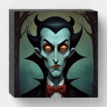 Indignant Dracula on a