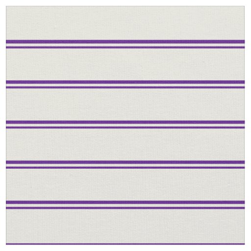 Indigo and Beige Striped/Lined Pattern Fabric