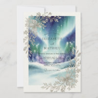 Indigo Aurora Winter Eucalyptus Wedding