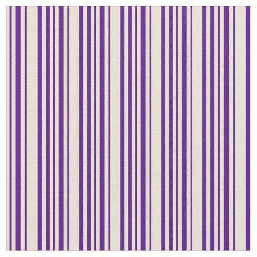 Indigo & Bisque Pattern Fabric