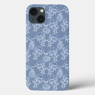 Indigo Blue Ethnic Floral Samsung Note 4 Case