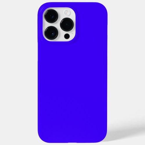 Indigo Blue One of Best Solid Blue Shades For Case_Mate iPhone 14 Pro Max Case