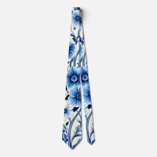 indigo botanical garden tie