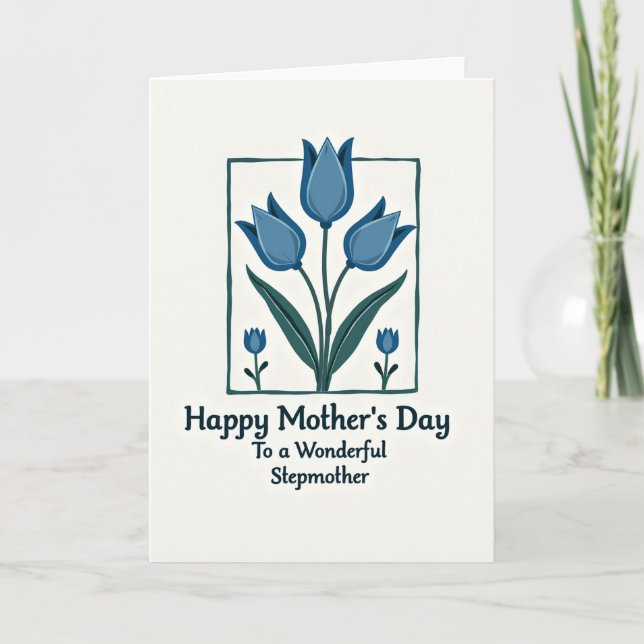 Indigo Bud Mothers Day Card (Front)
