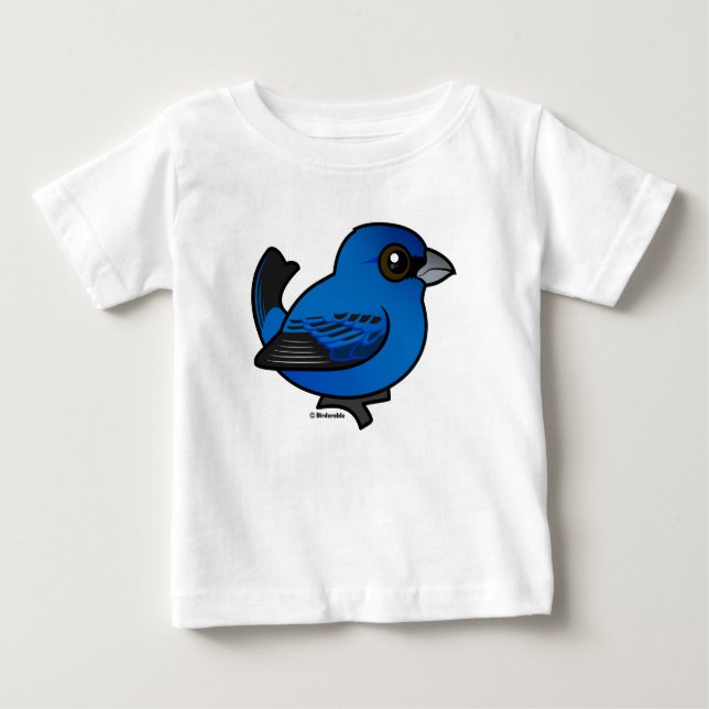 Indigo Bunting Baby T-Shirt (Front)