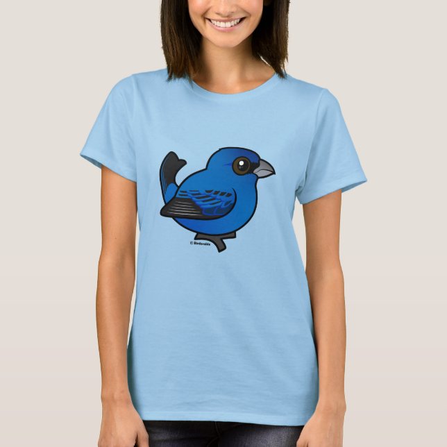 Indigo Bunting T-Shirt (Front)