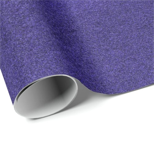 Indigo Cobalt Blue  Deep Navy Monochromatic Cement Wrapping Paper