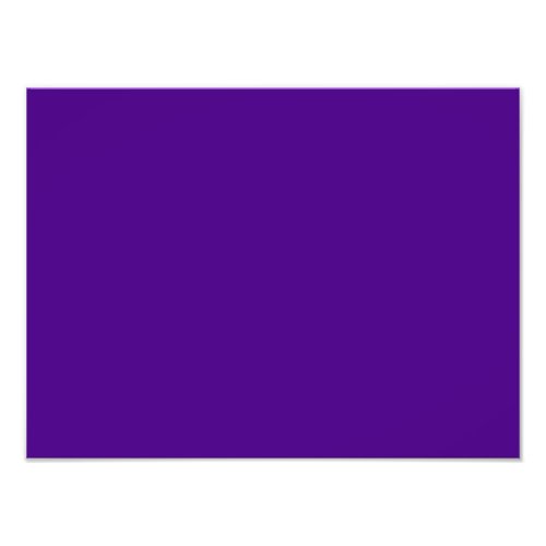 Indigo Dark Royal Purple Trend Color Background Photo Print