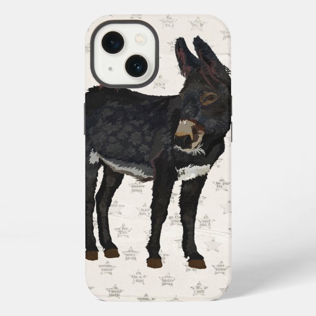 INDIGO DONKEY & CARDINAL IPHONE CASE (Back)