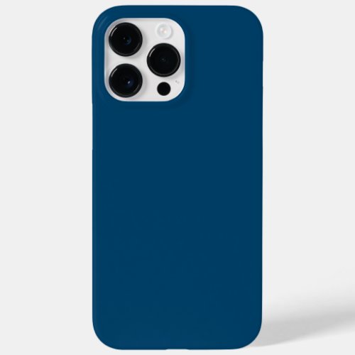 Indigo Dye Blue One of Best Solid Blue Shades For Case_Mate iPhone 14 Pro Max Case