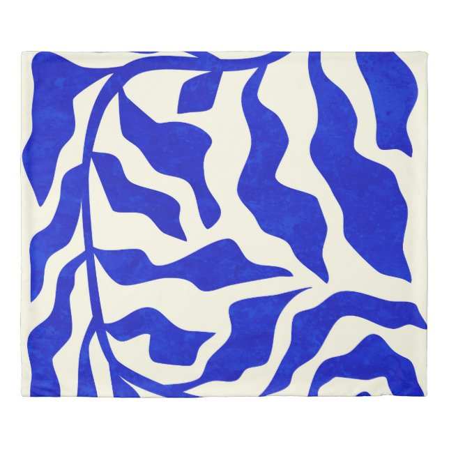 Indigo Elegance Duvet Cover (Front)