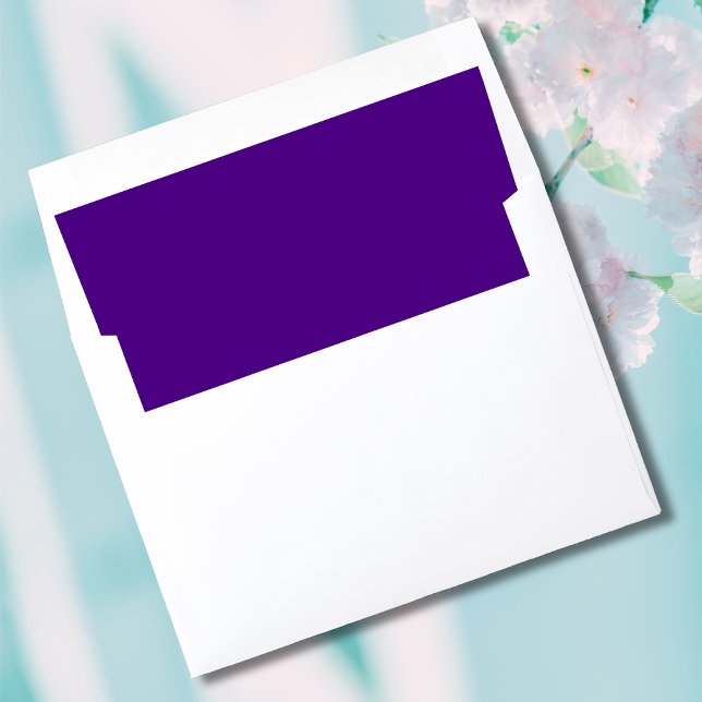 Indigo elegance for timeless celebrations envelope liner (Creator Uploaded)