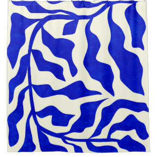 Indigo Elegance Shower Curtain