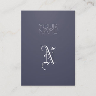 Indigo Elegant Business Card