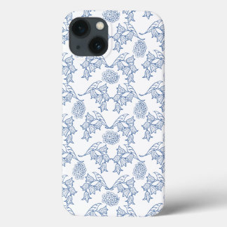 Indigo Ethnic Floral Print Samsung Note 4 Case