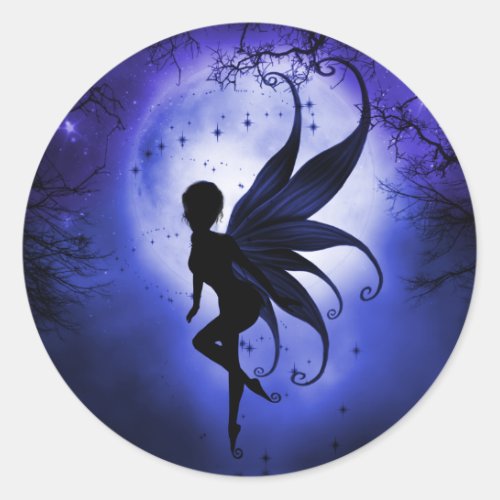 Indigo Fairy Sticker